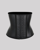 Onyx — CYRA Sculpt Short Latex Waist Trainer, front product view