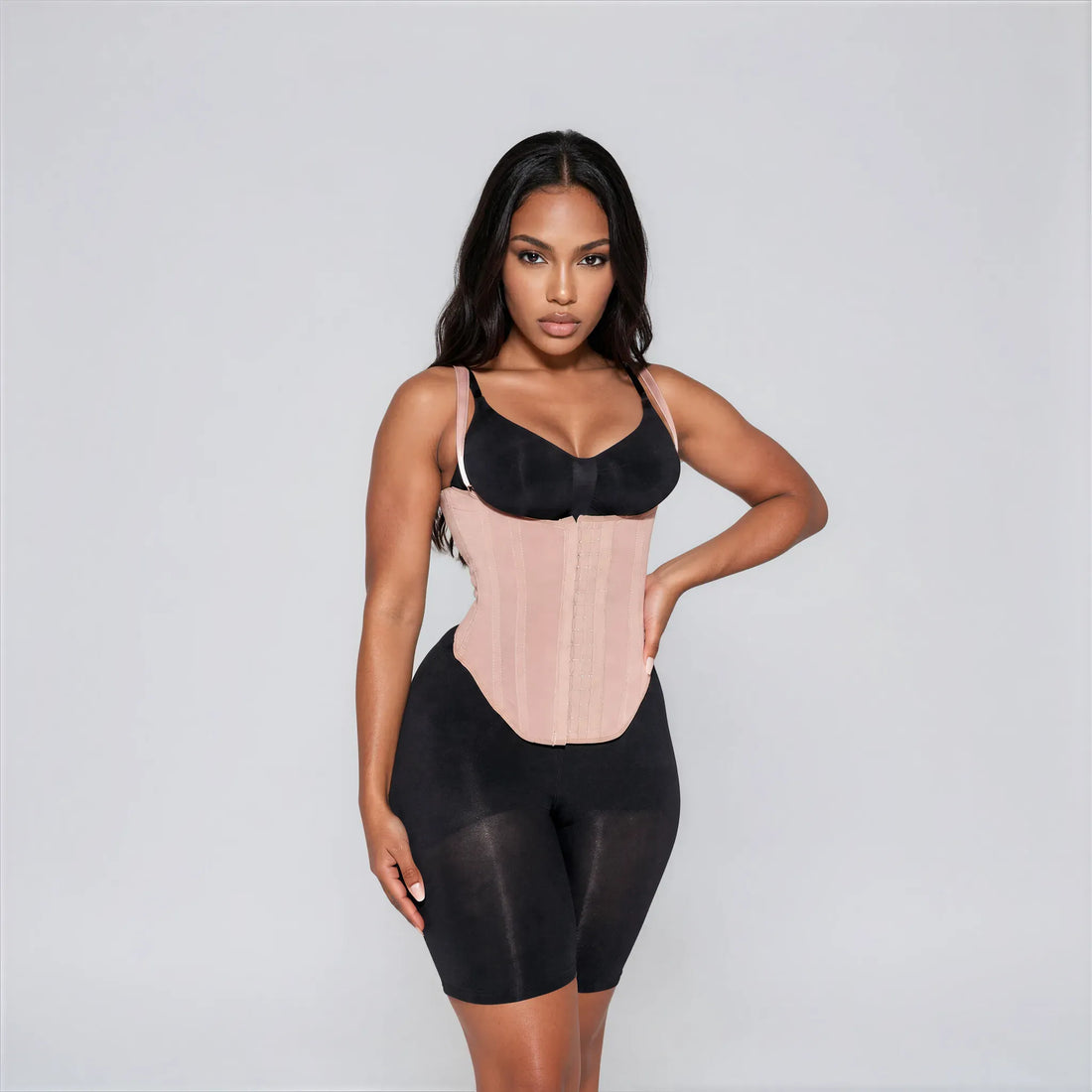 CYRA Sculpt Vest Waist Trainer in Sandstone — front product view